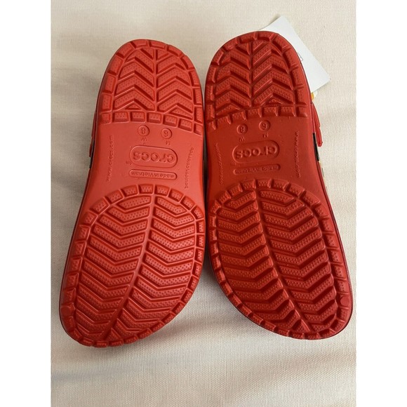 Crocs Unisex-Adult Disney Pixar Cars Lightning McQueen Clog M7 W9 - No Lights